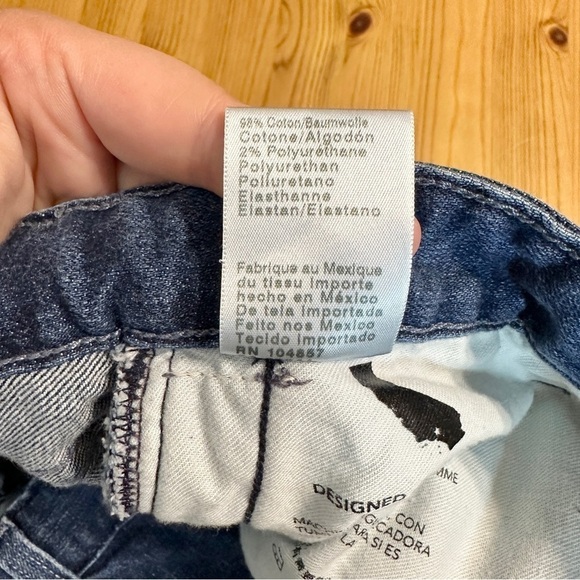 AG Adriano Goldschmied Tuxedo Stripe Ex Boyfriend Slouchy Slim Jeans Women’s 27 - Picture 7 of 13